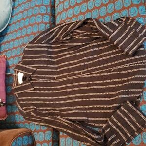 Calvin Klein Jeans vintage French cuff shirt. Large